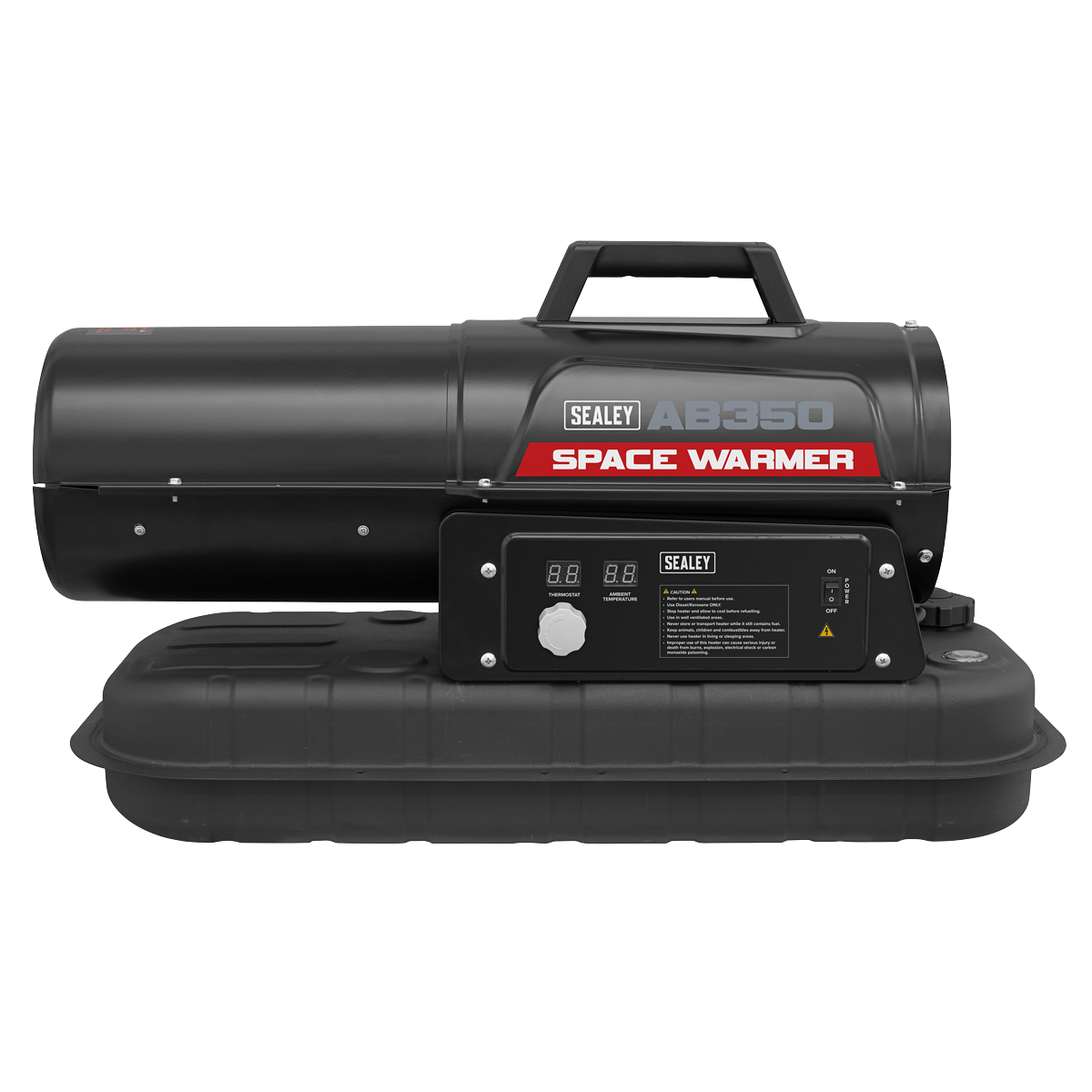 Sealey AB350 Space Warmer® Kerosene/Diesel Heater 35,000Btu/hr without  Wheels