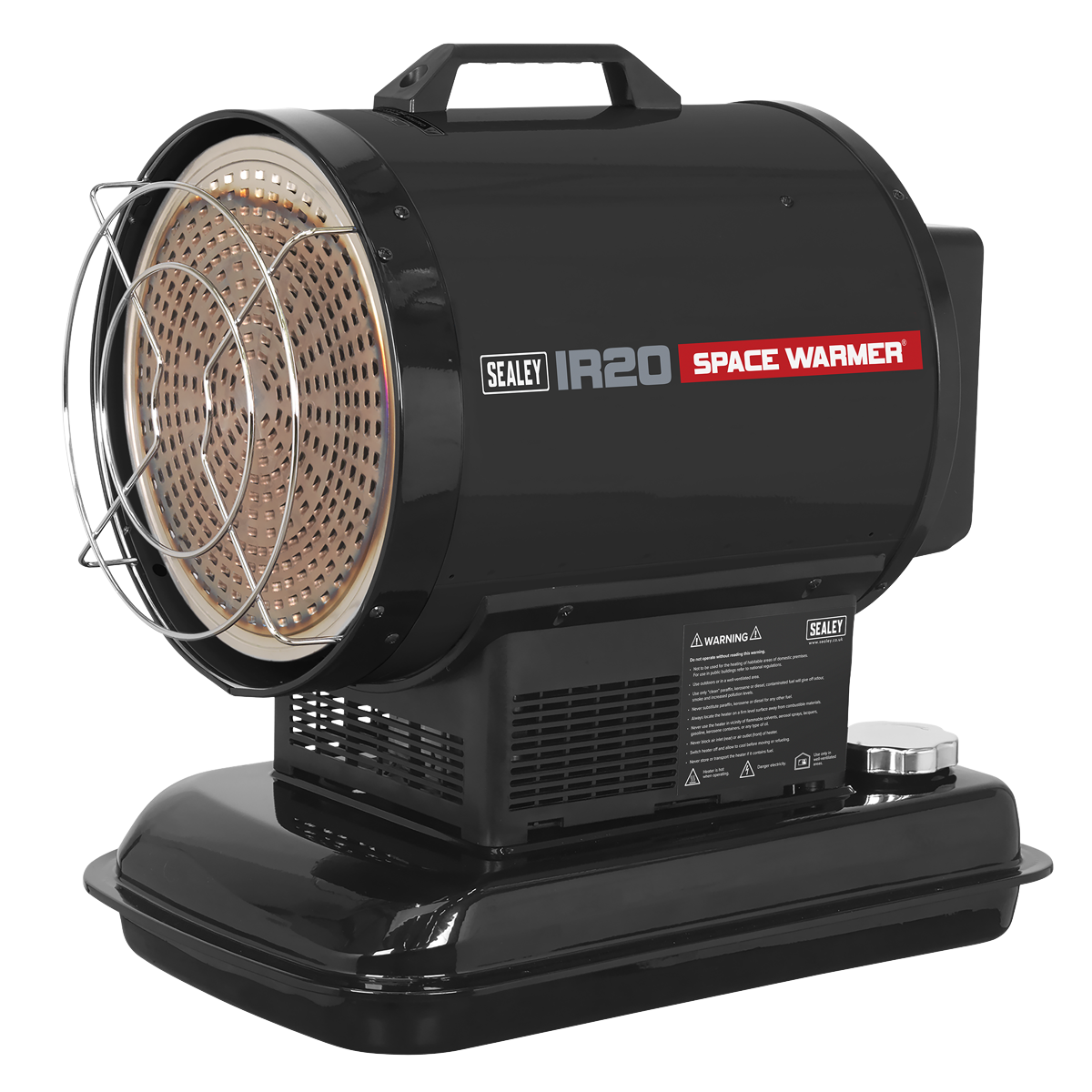 Sealey IR20 Infrared Space Warmer® Paraffin/Kerosene/Diesel Heater  70,000Btu/hr