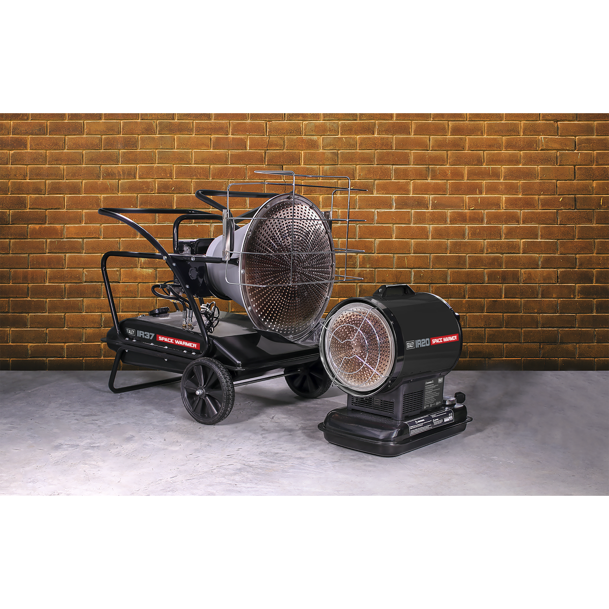 Sealey IR20 Infrared Space Warmer® Paraffin/Kerosene/Diesel Heater  70,000Btu/hr